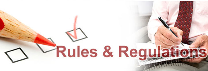 Rule & Regulations